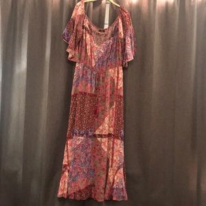 SheIn Boho Maxi Dress